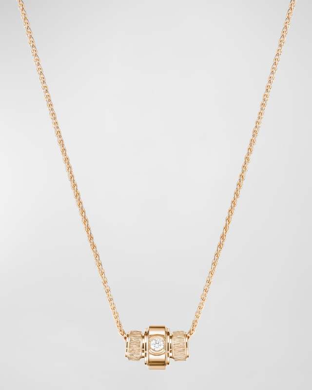 Possession Palace 18K Rose Gold Diamond Pendant Necklace